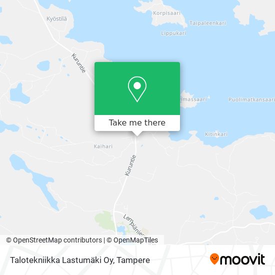 Talotekniikka Lastumäki Oy map
