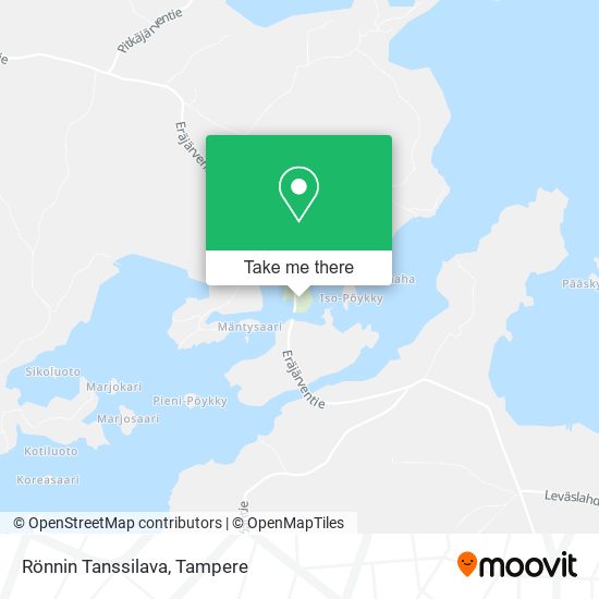 Rönnin Tanssilava map