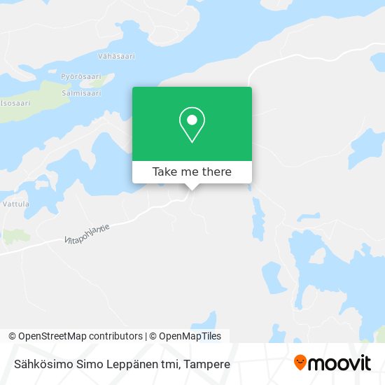 Sähkösimo Simo Leppänen tmi map
