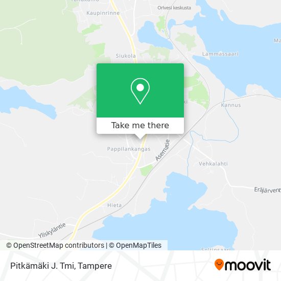 Pitkämäki J. Tmi map