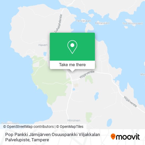 Pop Pankki Jämijärven Osuuspankki Viljakkalan Palvelupiste map