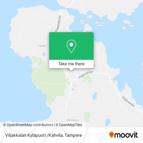 Viljakkalan Kyläpuoti /Kahvila map