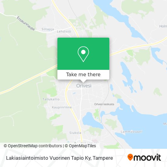 Lakiasiaintoimisto Vuorinen Tapio Ky map