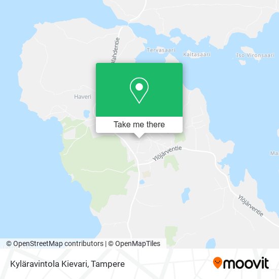 Kyläravintola Kievari map