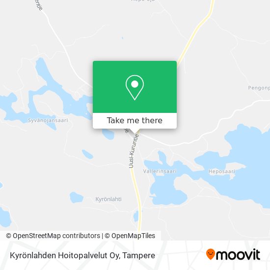 Kyrönlahden Hoitopalvelut Oy map