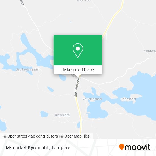 M-market Kyrönlahti map
