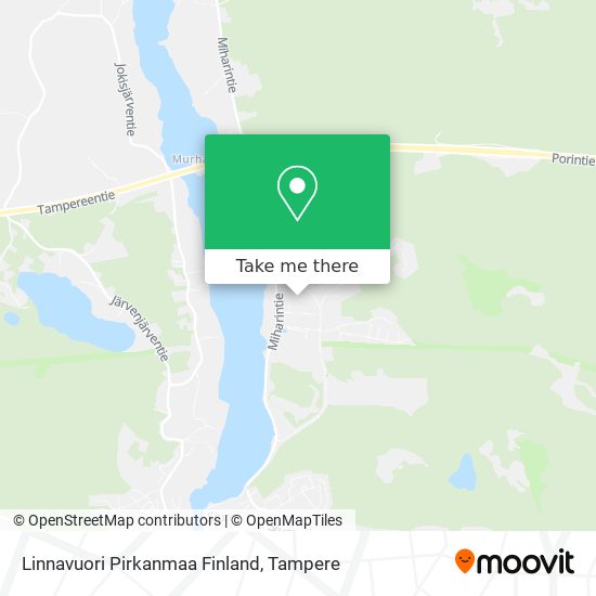 Linnavuori Pirkanmaa Finland map