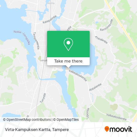 Virta-Kampuksen Kartta map