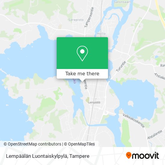 Lempäälän Luontaiskylpylä map