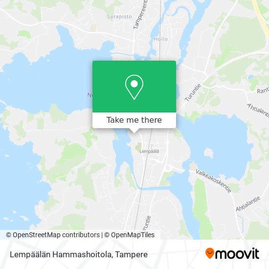Lempäälän Hammashoitola map
