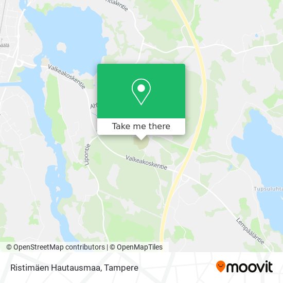 Ristimäen Hautausmaa map