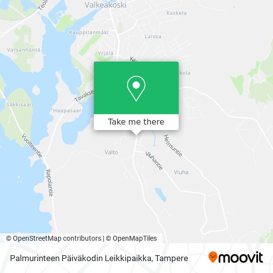 Palmurinteen Päiväkodin Leikkipaikka map