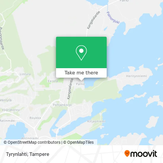 Tyrynlahti map