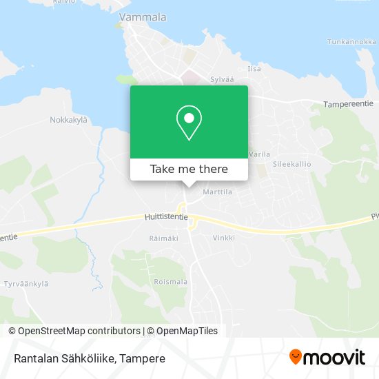 Rantalan Sähköliike map