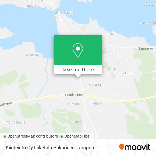 Kiinteistö Oy Liiketalo Pakarinen map