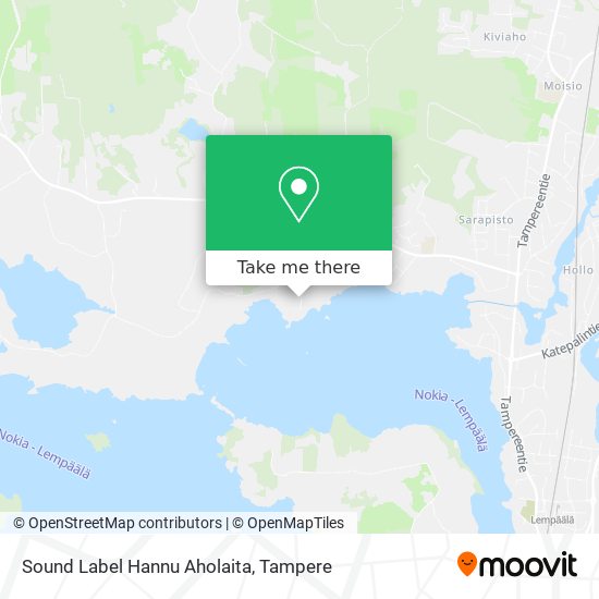 Sound Label Hannu Aholaita map