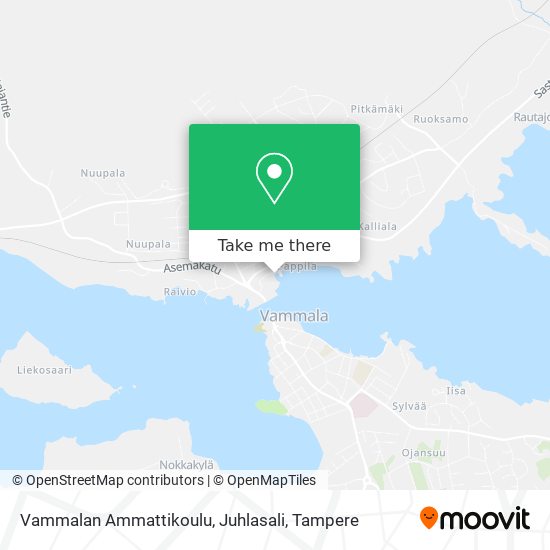 Vammalan Ammattikoulu, Juhlasali map