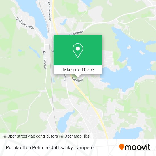 Porukoitten Pehmee Jättisänky map