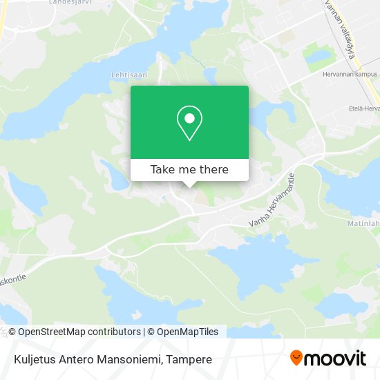 Kuljetus Antero Mansoniemi map