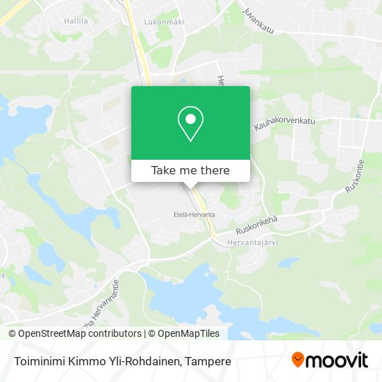 Toiminimi Kimmo Yli-Rohdainen map