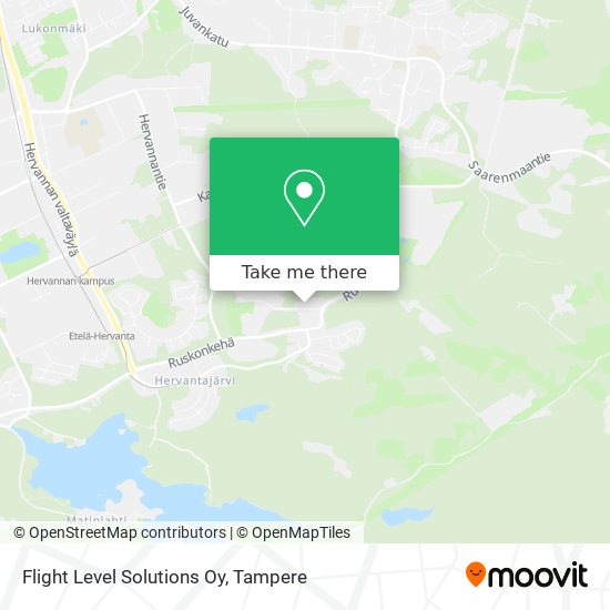 Flight Level Solutions Oy map