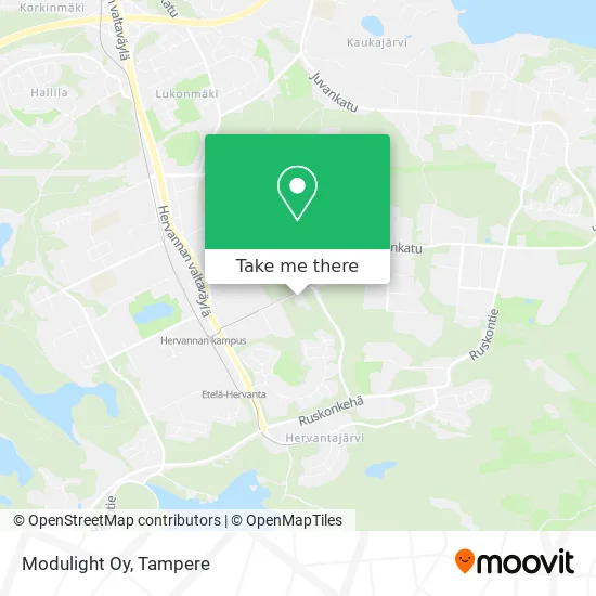 Modulight Oy map