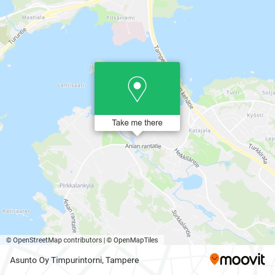 Asunto Oy Timpurintorni map