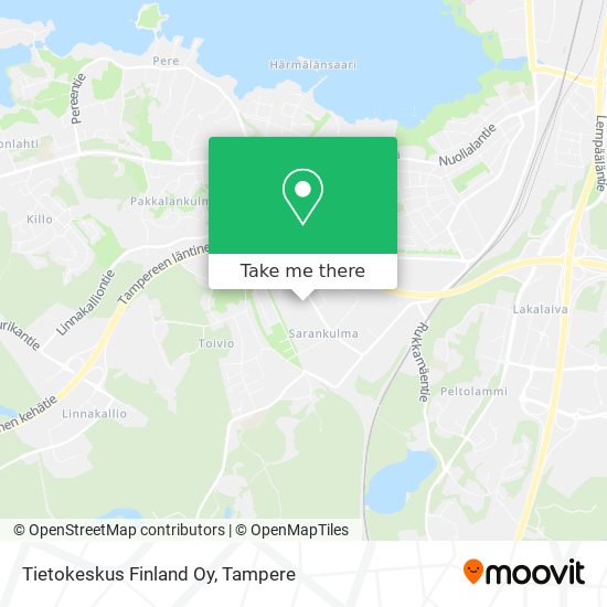 Tietokeskus Finland Oy map