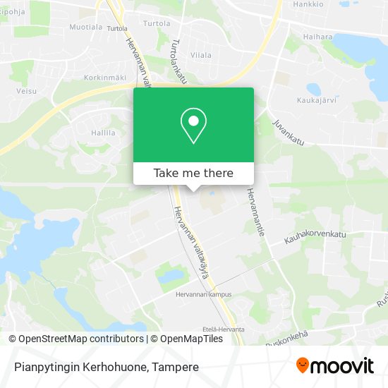 Pianpytingin Kerhohuone map