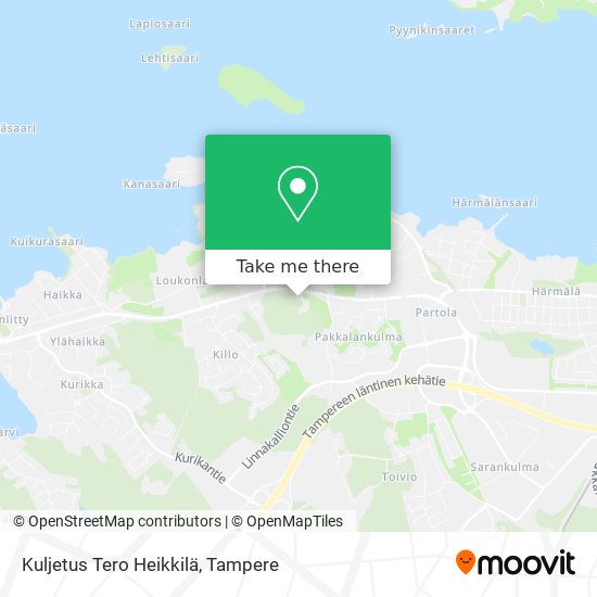 Kuljetus Tero Heikkilä map