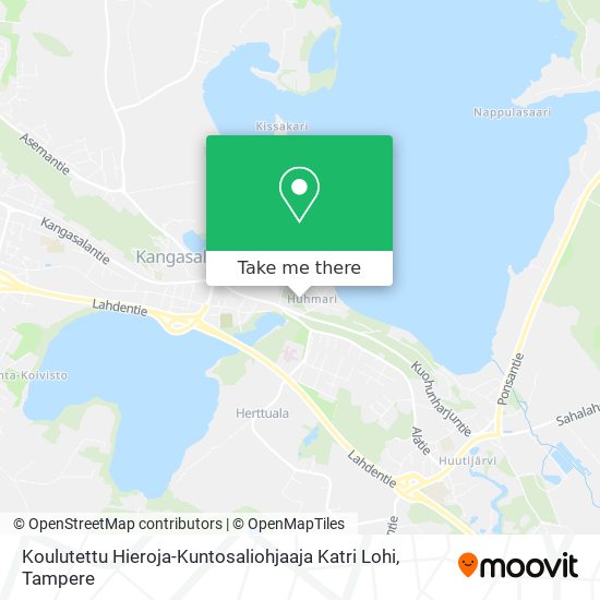 Koulutettu Hieroja-Kuntosaliohjaaja Katri Lohi map