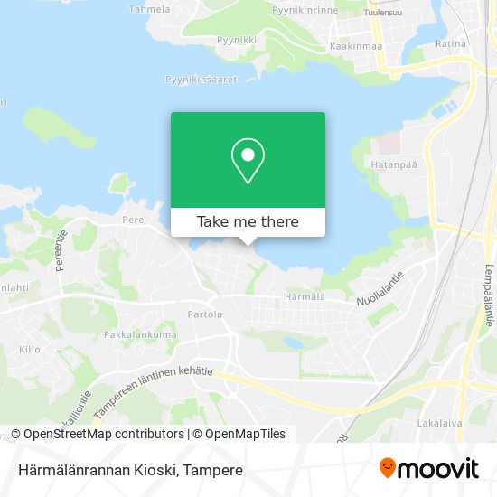 Härmälänrannan Kioski map