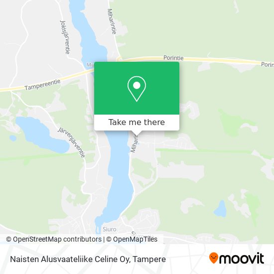 Naisten Alusvaateliike Celine Oy map