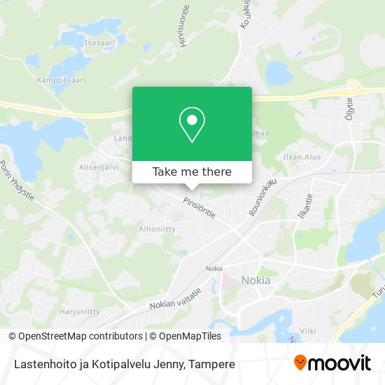 Lastenhoito ja Kotipalvelu Jenny map