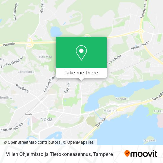 Villen Ohjelmisto ja Tietokoneasennus map