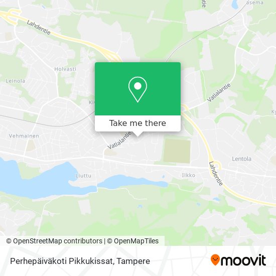 Perhepäiväkoti Pikkukissat map