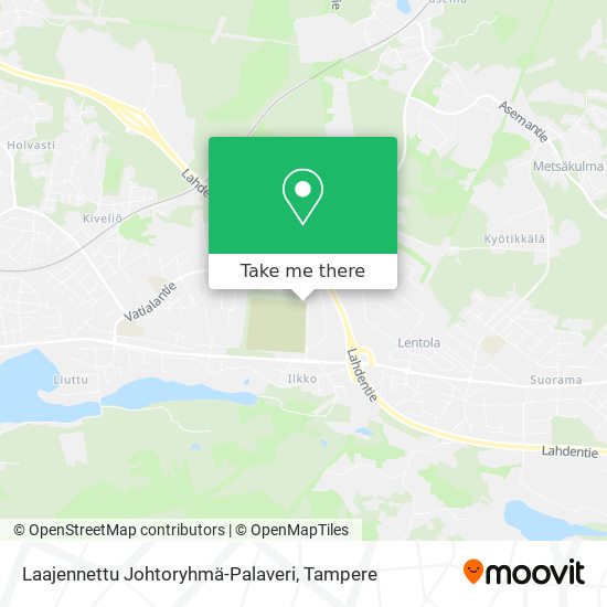 Laajennettu Johtoryhmä-Palaveri map