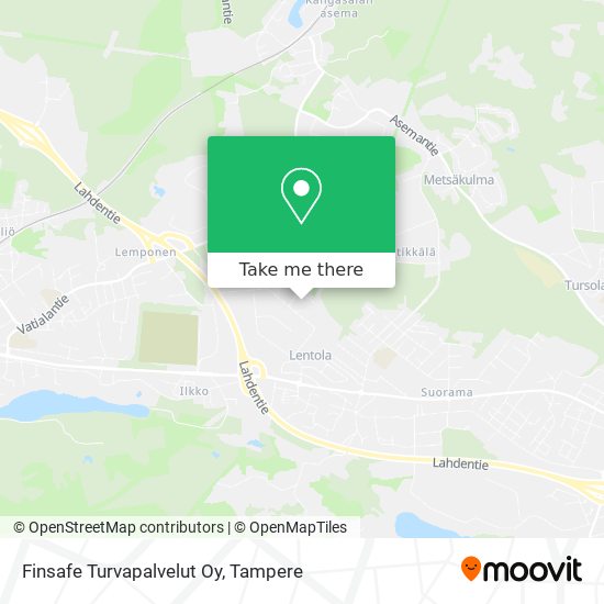 Finsafe Turvapalvelut Oy map