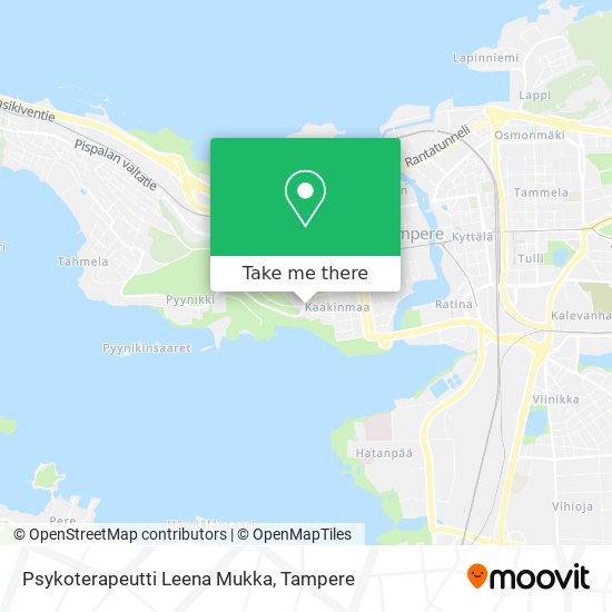 Psykoterapeutti Leena Mukka map