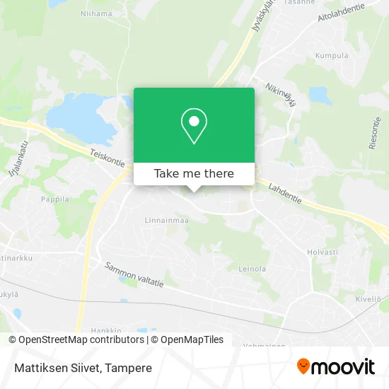 Mattiksen Siivet map