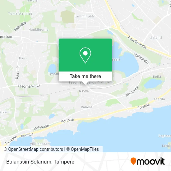 Balanssin Solarium map