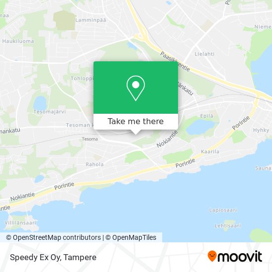 Speedy Ex Oy map