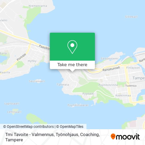 Tmi Tavoite - Valmennus, Työnohjaus, Coaching map