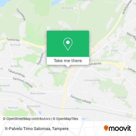 It-Palvelu Timo Salomaa map