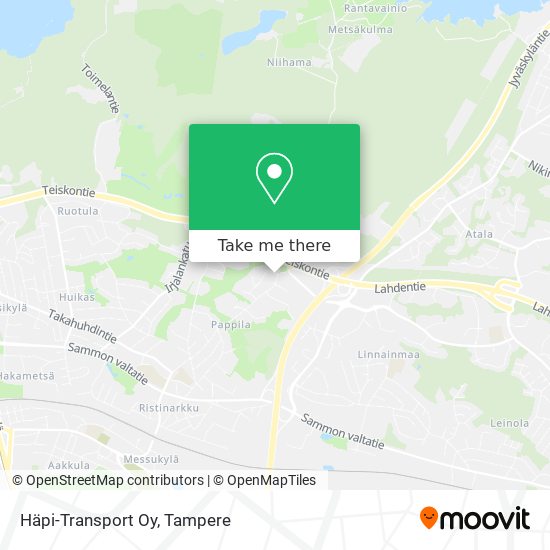Häpi-Transport Oy map