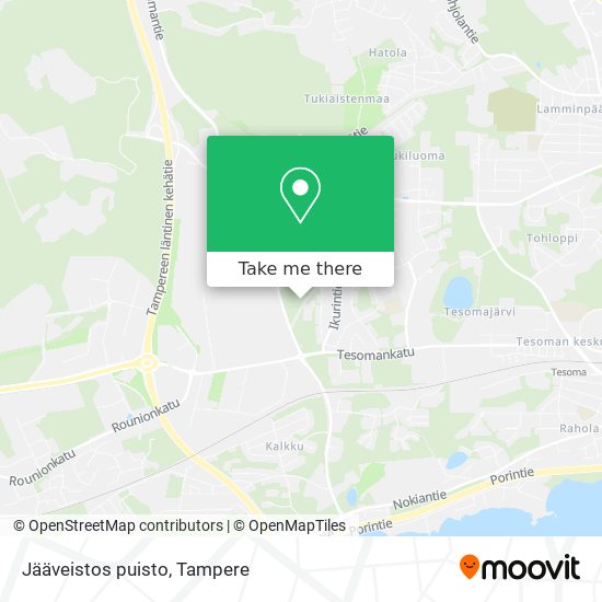 Jääveistos puisto map