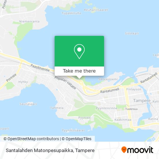 Santalahden Matonpesupaikka map