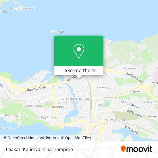 Lääkäri Kanerva Elina map