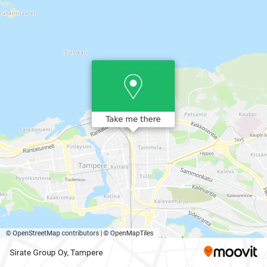 Sirate Group Oy map
