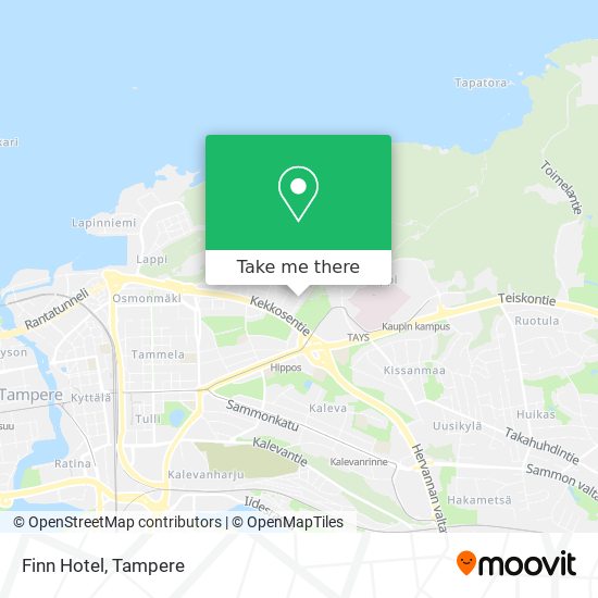 Finn Hotel map